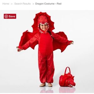 Pottery barn dragon costume